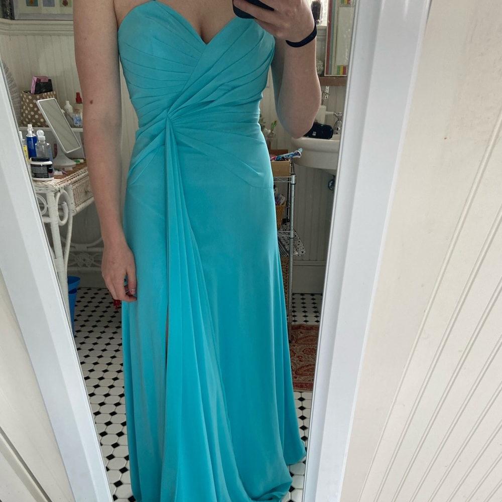 Blue prom dress!